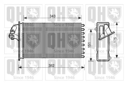 Теплообменник QUINTON HAZELL QHR2211