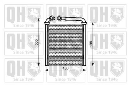 Теплообменник QUINTON HAZELL QHR2228