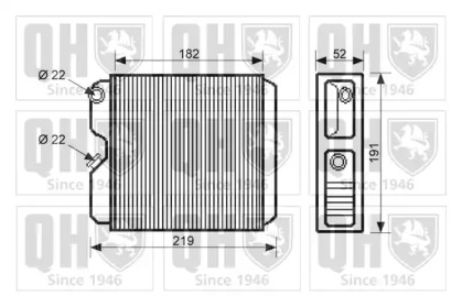 Теплообменник QUINTON HAZELL QHR2233