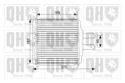 Теплообменник QUINTON HAZELL QHR2239