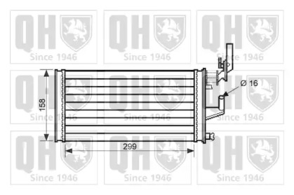 Теплообменник QUINTON HAZELL QHR2246