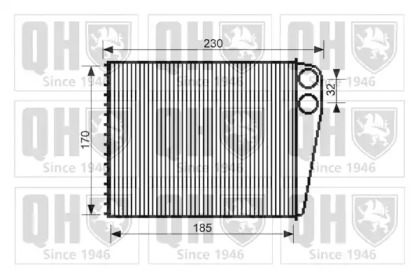 Теплообменник QUINTON HAZELL QHR2253