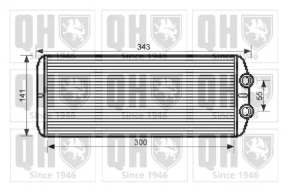 Теплообменник QUINTON HAZELL QHR2261