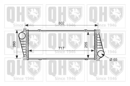 Теплообменник QUINTON HAZELL QIC101