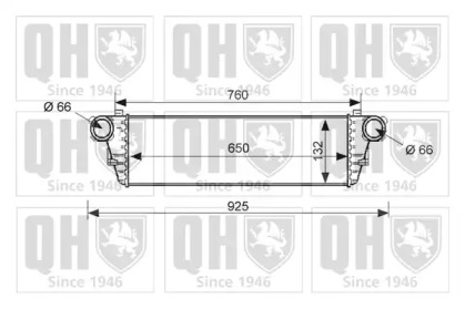 Теплообменник QUINTON HAZELL QIC108