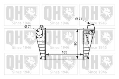 Теплообменник QUINTON HAZELL QIC113