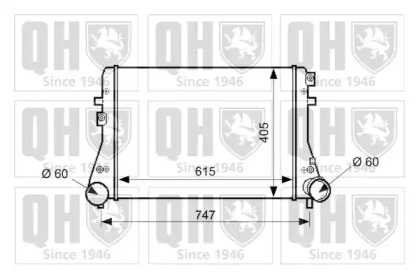 Теплообменник QUINTON HAZELL QIC150