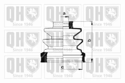 Комплект пыльника QUINTON HAZELL QJB1018