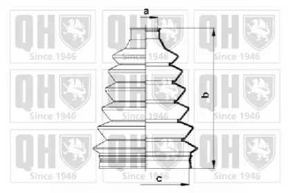 Комплект пыльника QUINTON HAZELL QJB2746