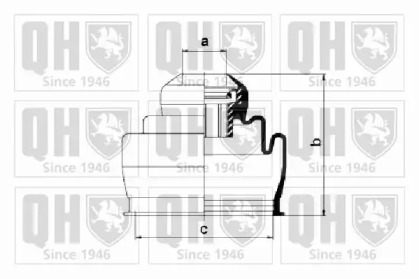 Комплект пыльника QUINTON HAZELL QJB2780