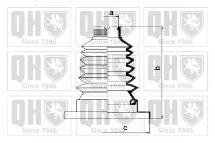 Комплект пыльника QUINTON HAZELL QJB2786