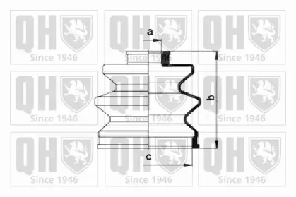 Комплект пыльника QUINTON HAZELL QJB291