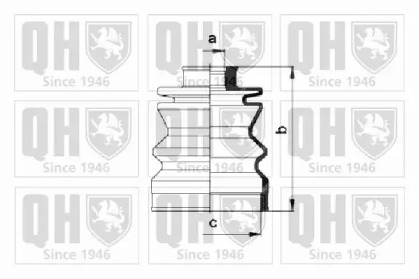 Комплект пыльника QUINTON HAZELL QJB361