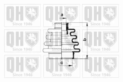 Комплект пыльника QUINTON HAZELL QJB396