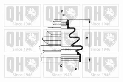 Комплект пыльника QUINTON HAZELL QJB477