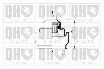 Комплект пыльника QUINTON HAZELL QJB504