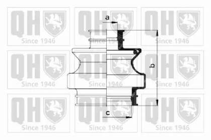 Комплект пыльника QUINTON HAZELL QJB658