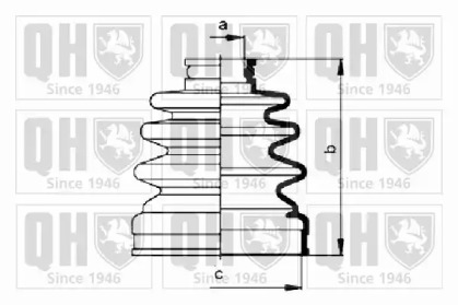 Комплект пыльника QUINTON HAZELL QJB793