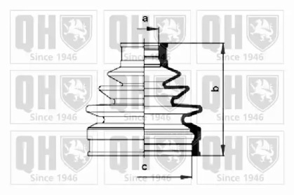 Комплект пыльника QUINTON HAZELL QJB920