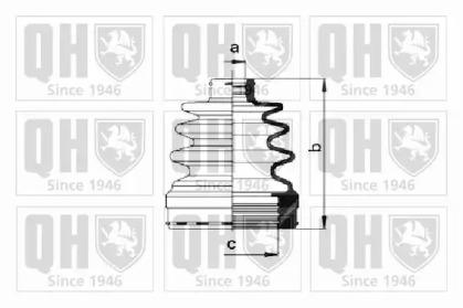 Комплект пыльника QUINTON HAZELL QJB984