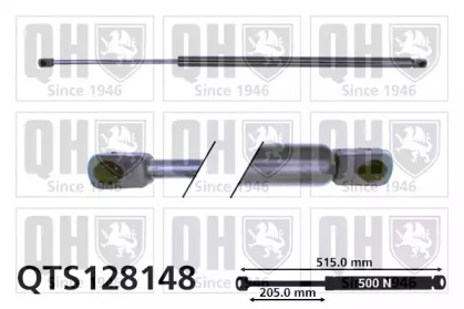 Газовая пружина QUINTON HAZELL QTS128148