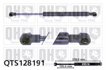 Газовая пружина QUINTON HAZELL QTS128191