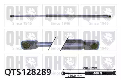 Газовая пружина QUINTON HAZELL QTS128289