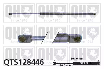 Газовая пружина QUINTON HAZELL QTS128446