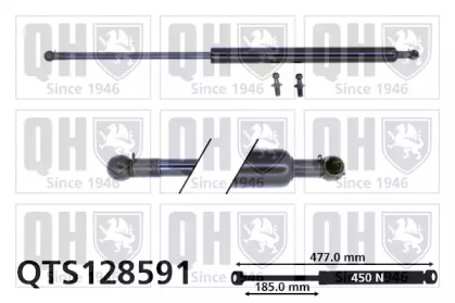 Газовая пружина QUINTON HAZELL QTS128591