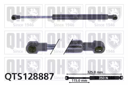 Газовая пружина QUINTON HAZELL QTS128887