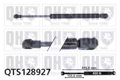 Газовая пружина QUINTON HAZELL QTS128927