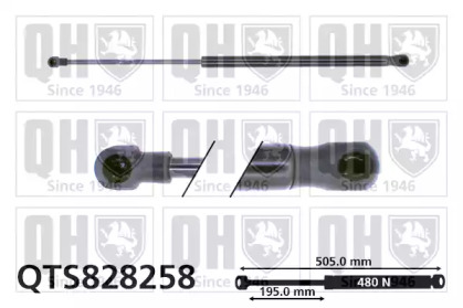 Газовая пружина QUINTON HAZELL QTS828258