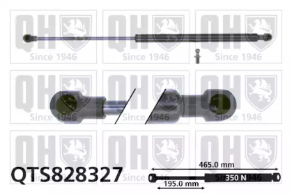 Газовая пружина QUINTON HAZELL QTS828327