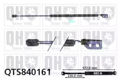 Газовая пружина QUINTON HAZELL QTS840161