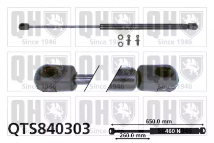 Газовая пружина QUINTON HAZELL QTS840303