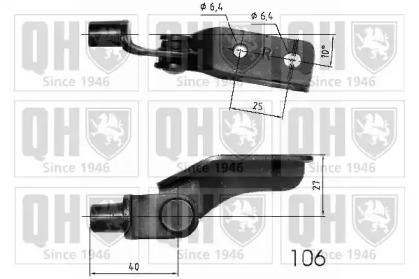 Газовая пружина QUINTON HAZELL QTS840236