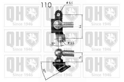 Газовая пружина QUINTON HAZELL QTS840242