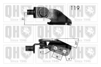 Газовая пружина QUINTON HAZELL QTS840250