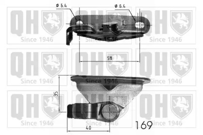 Газовая пружина QUINTON HAZELL QTS840279