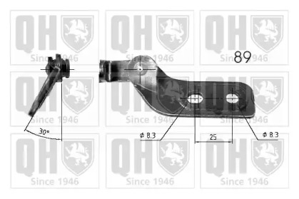 Газовая пружина QUINTON HAZELL QTS840220