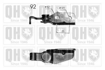 Газовая пружина QUINTON HAZELL QTS840223