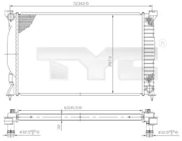 Теплообменник TYC 702-0022