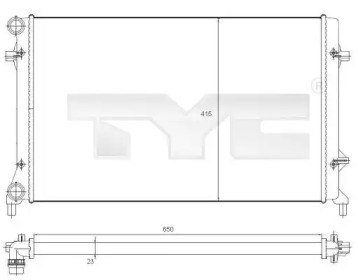 Теплообменник TYC 702-0025