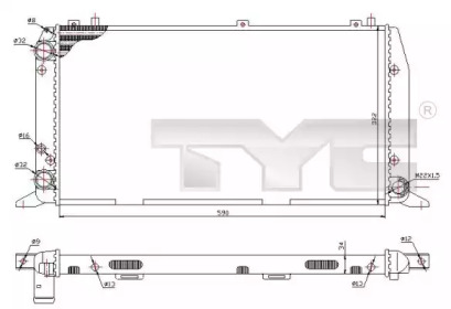 Теплообменник TYC 702-0035