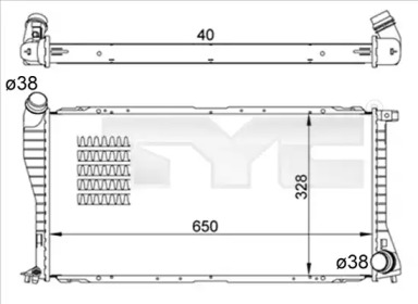 Теплообменник TYC 703-0007