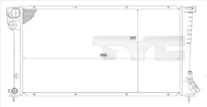 Теплообменник TYC 705-0002