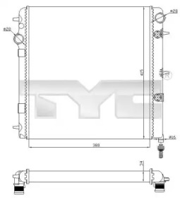 Теплообменник TYC 705-0071-R