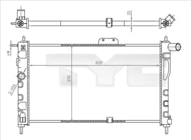 Теплообменник TYC 706-0018