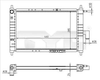 Теплообменник TYC 706-0023-R