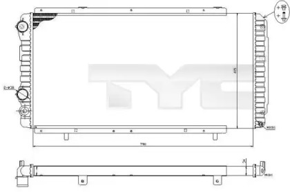 Теплообменник TYC 709-0014-R